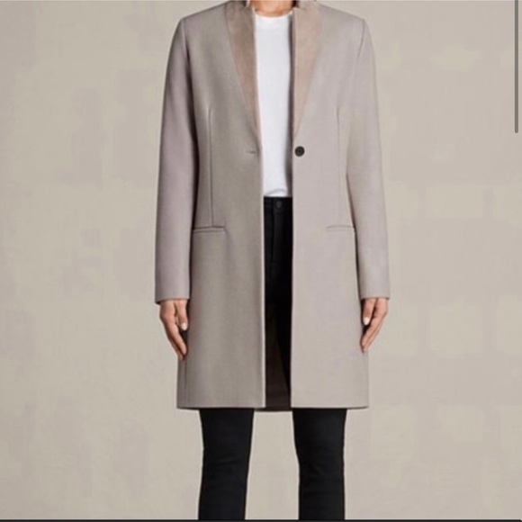 Allsaints Leni Coat All Saints Leni Wool Coat